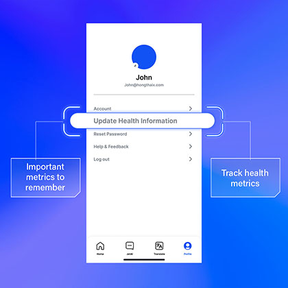 4 Personalized health guidance based on your data